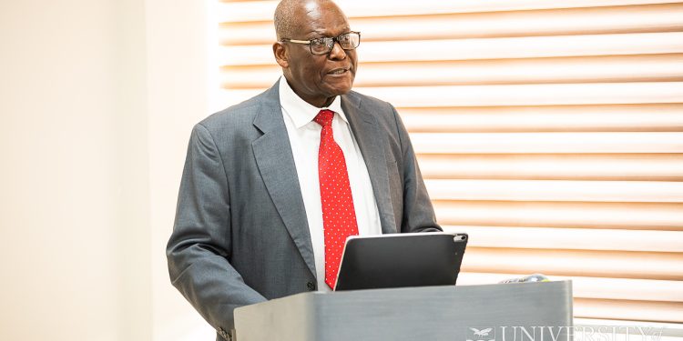 Professor Harold S. Amonoo-Kuofi, Chairman of the University of Cape Coast governing council