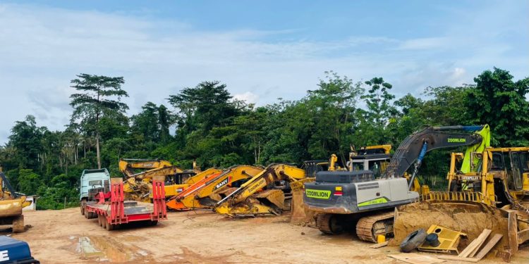 208 Arrested, 99 Excavators Seized in Nationwide Anti-Galamsey Operation
