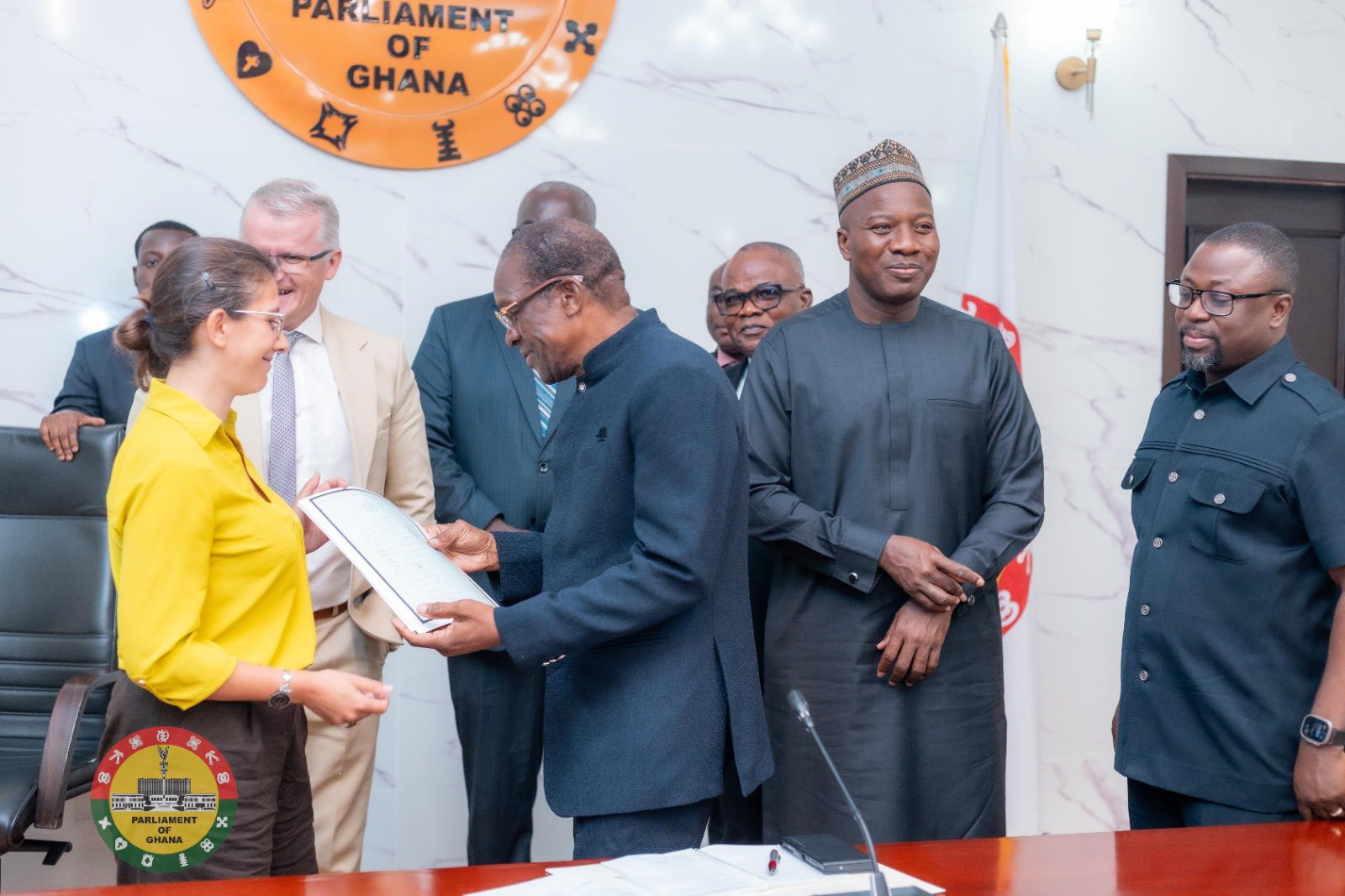 British National Archives Presents Authentic Copy Of Bond Of 1844 To british-national-archives-presents-authentic-copy-of-bond-of-1844-to