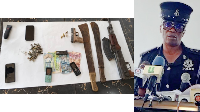 Four killed as police foil robbery at Afienya-Mataheko