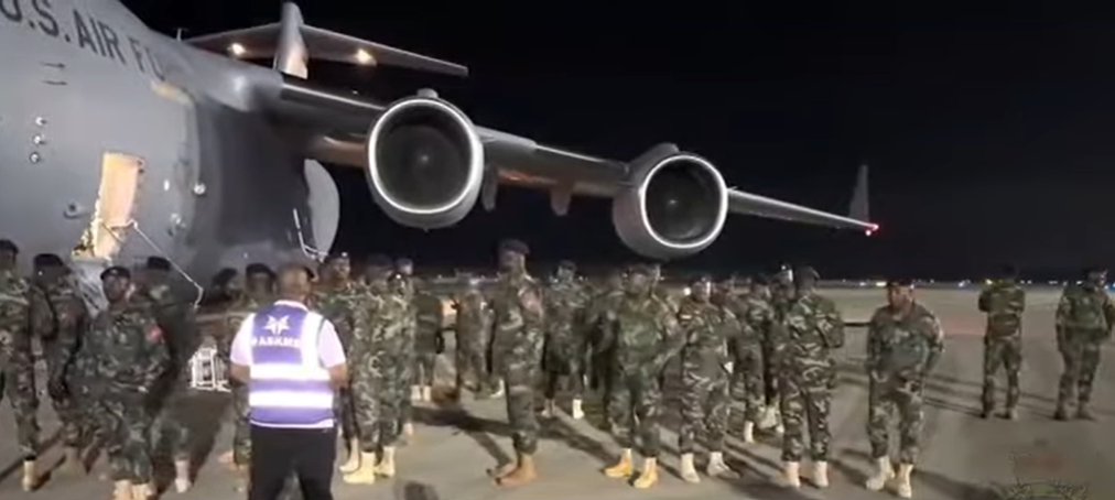 Ghanaian troops arrive in Jamaica to assist hurricane recovery